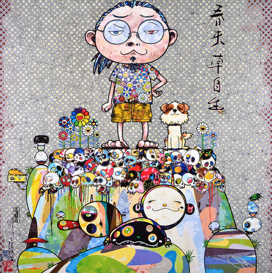 Takashi Murakami With Eyes on the Reality of One Hundred Years from Now