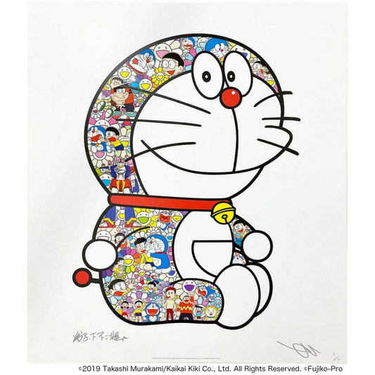 Takashi Murakami Doraemon Sitting Up Every Day Is a Struggle Nobita